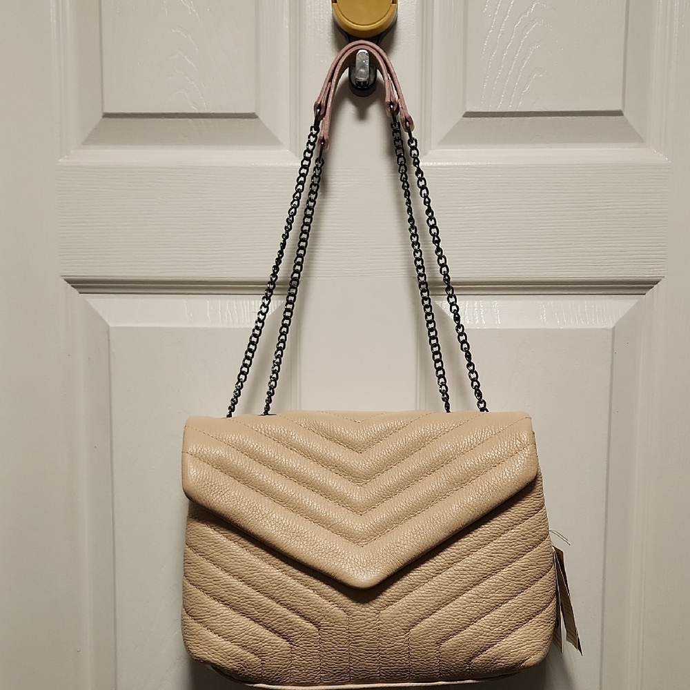 Leather Loulou Style Bag NWT
